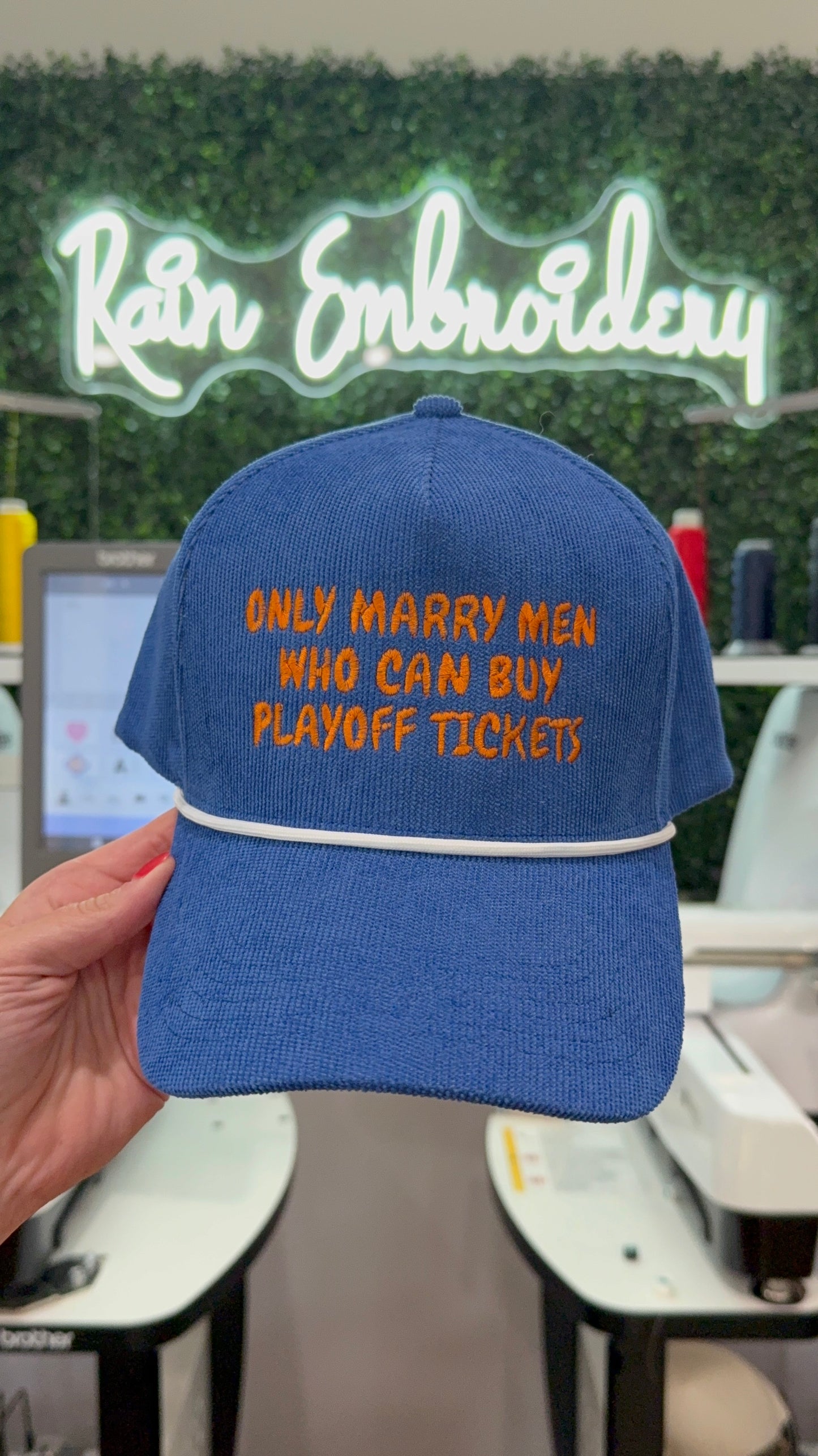 Marry Men / Playoff Tickets Embroidered Hat