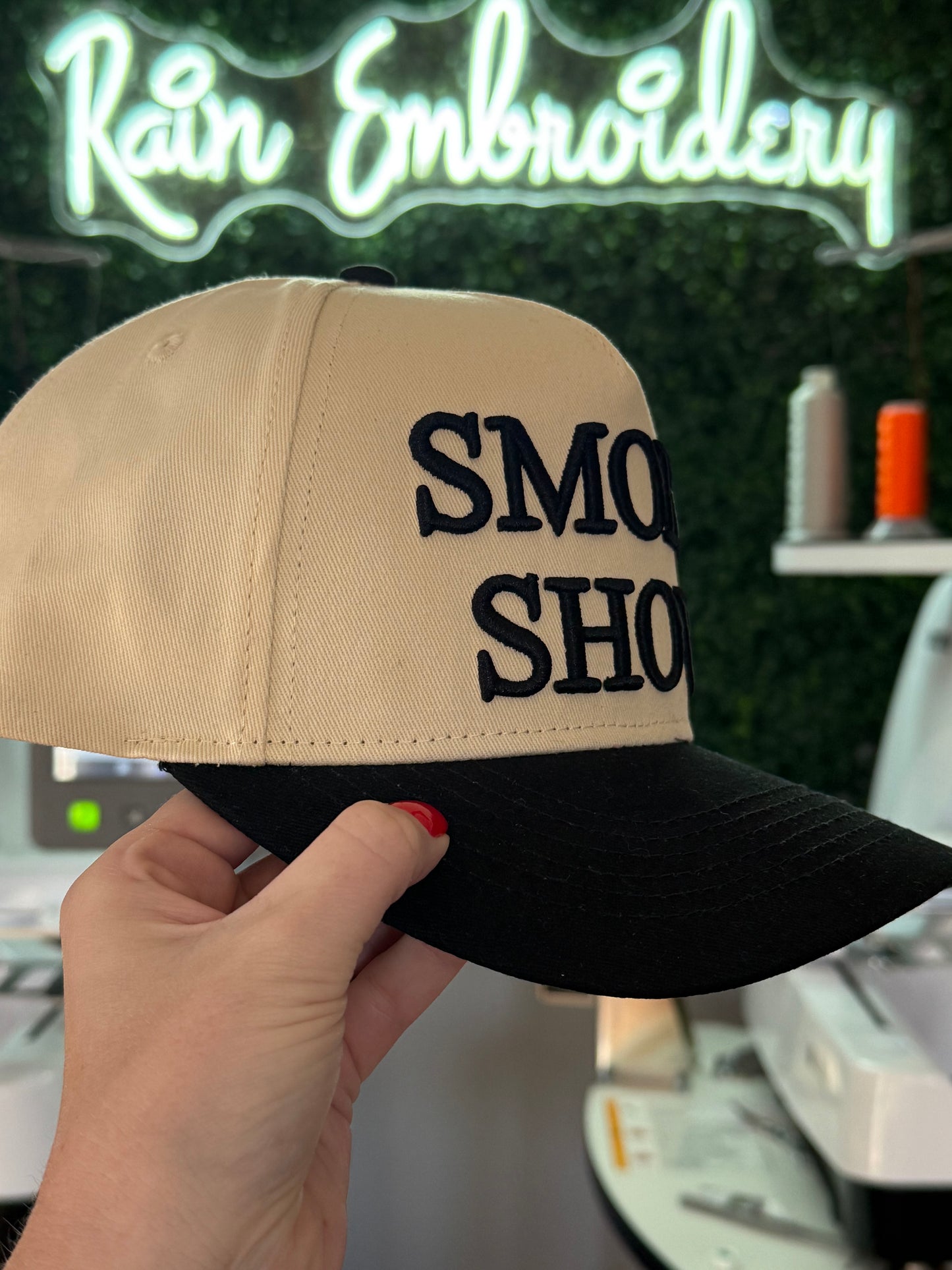 Smoke Show Embroidered Hat