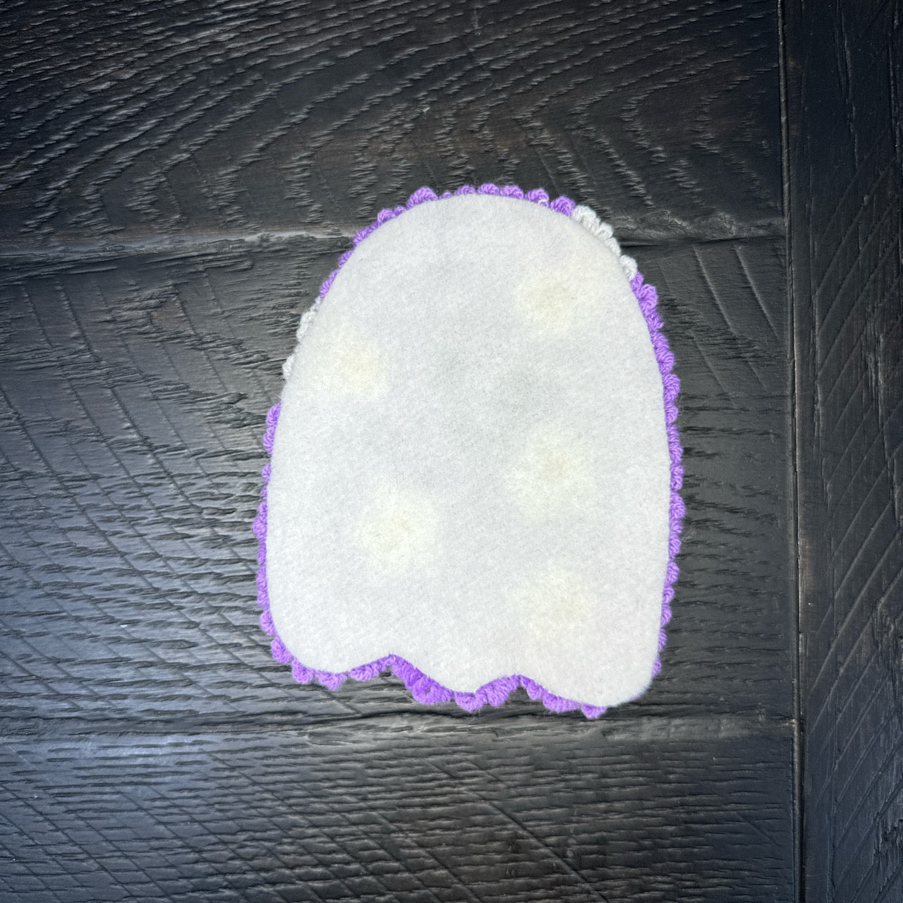 Flower Ghost Tufted Coaster