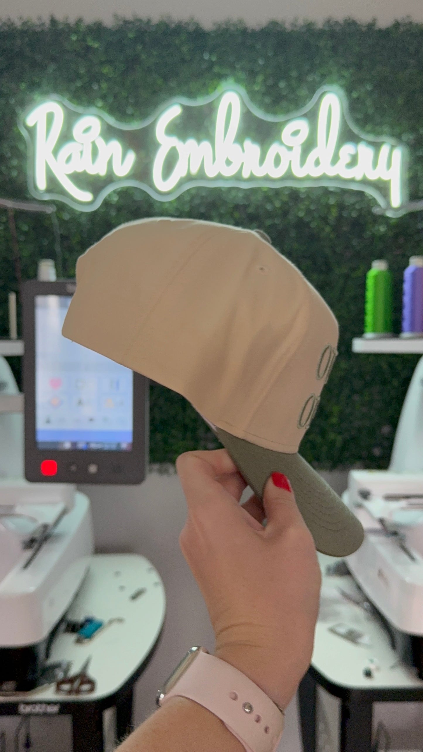 Out Of Office - Vintage Embroidered Hat
