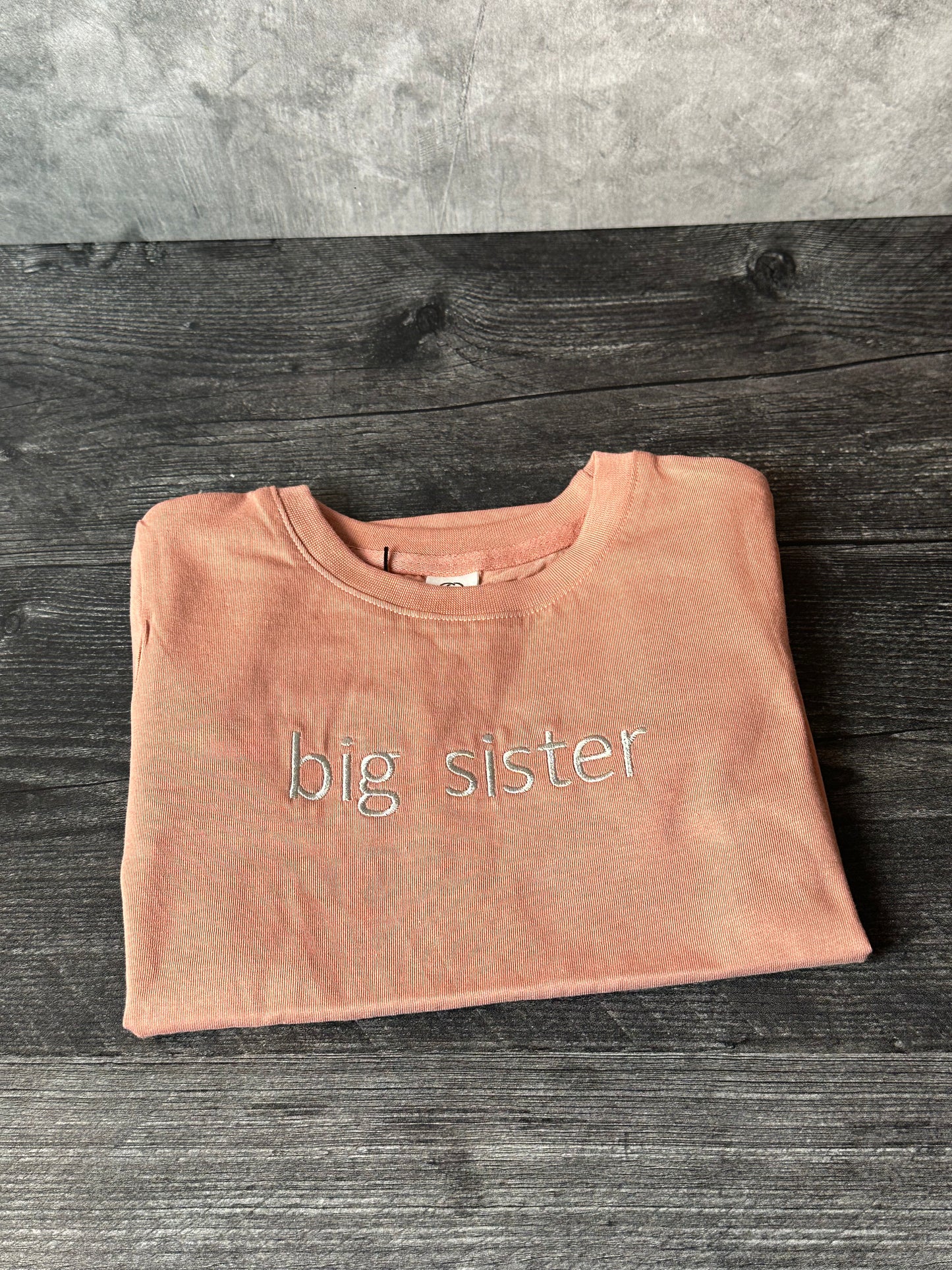 Big Sister Toddler Shirt