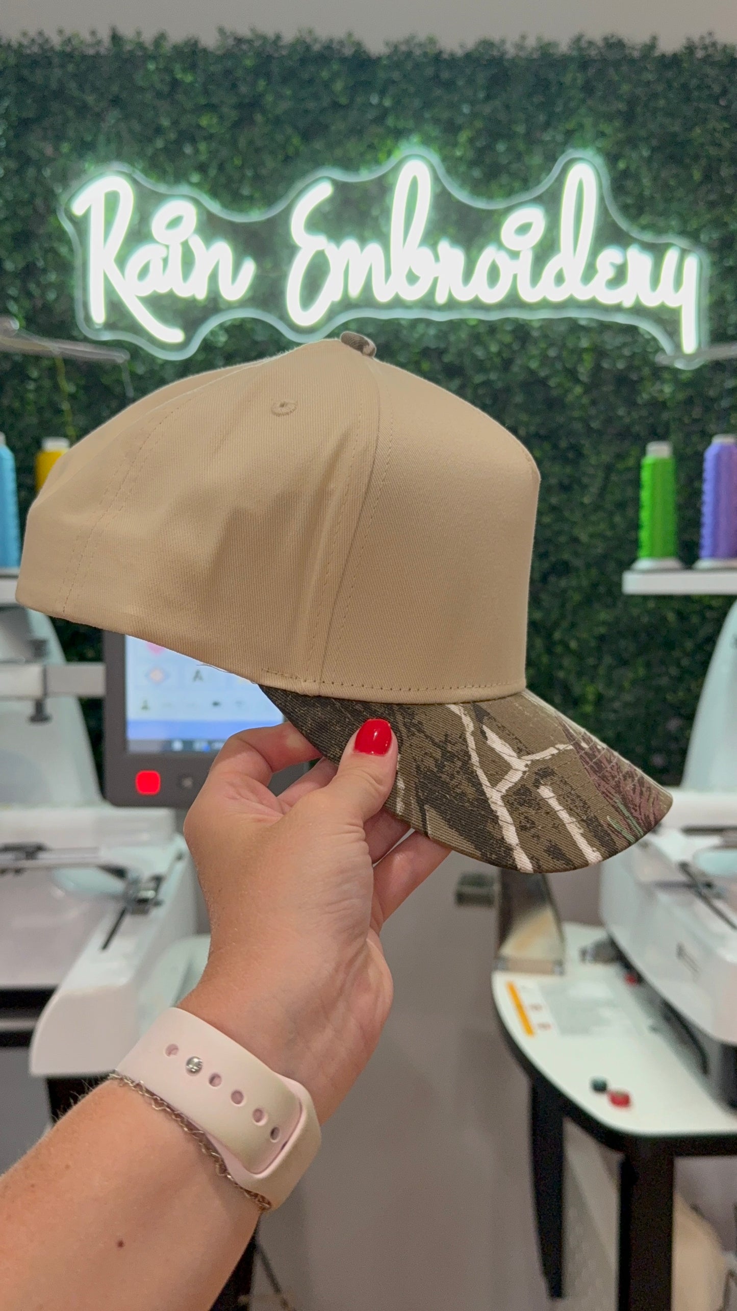 Camo Bill Trucker Hat