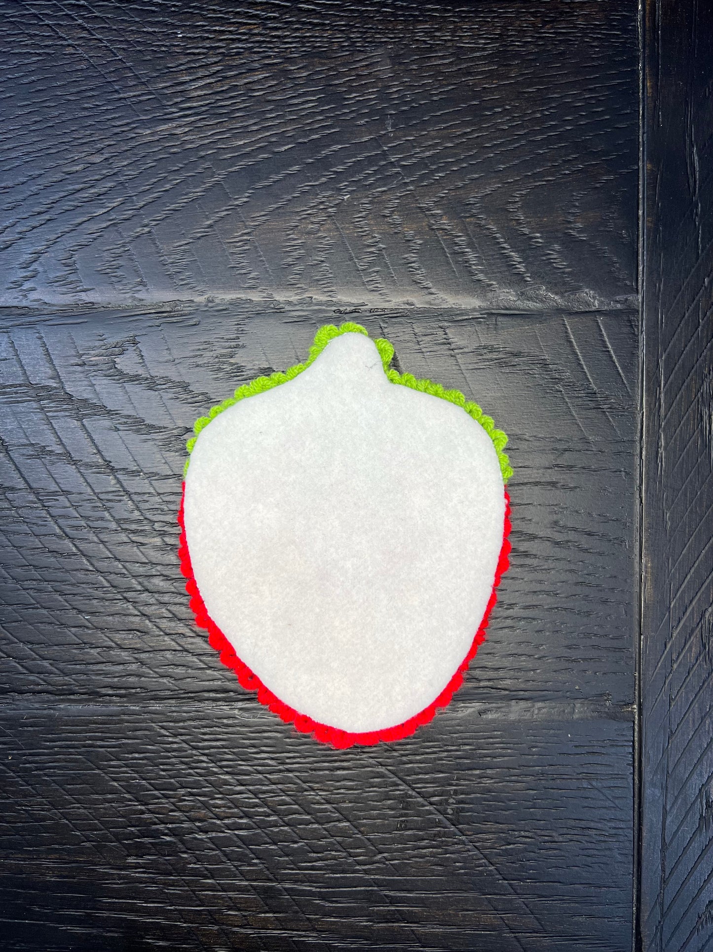 Strawberry Tufted Coaster