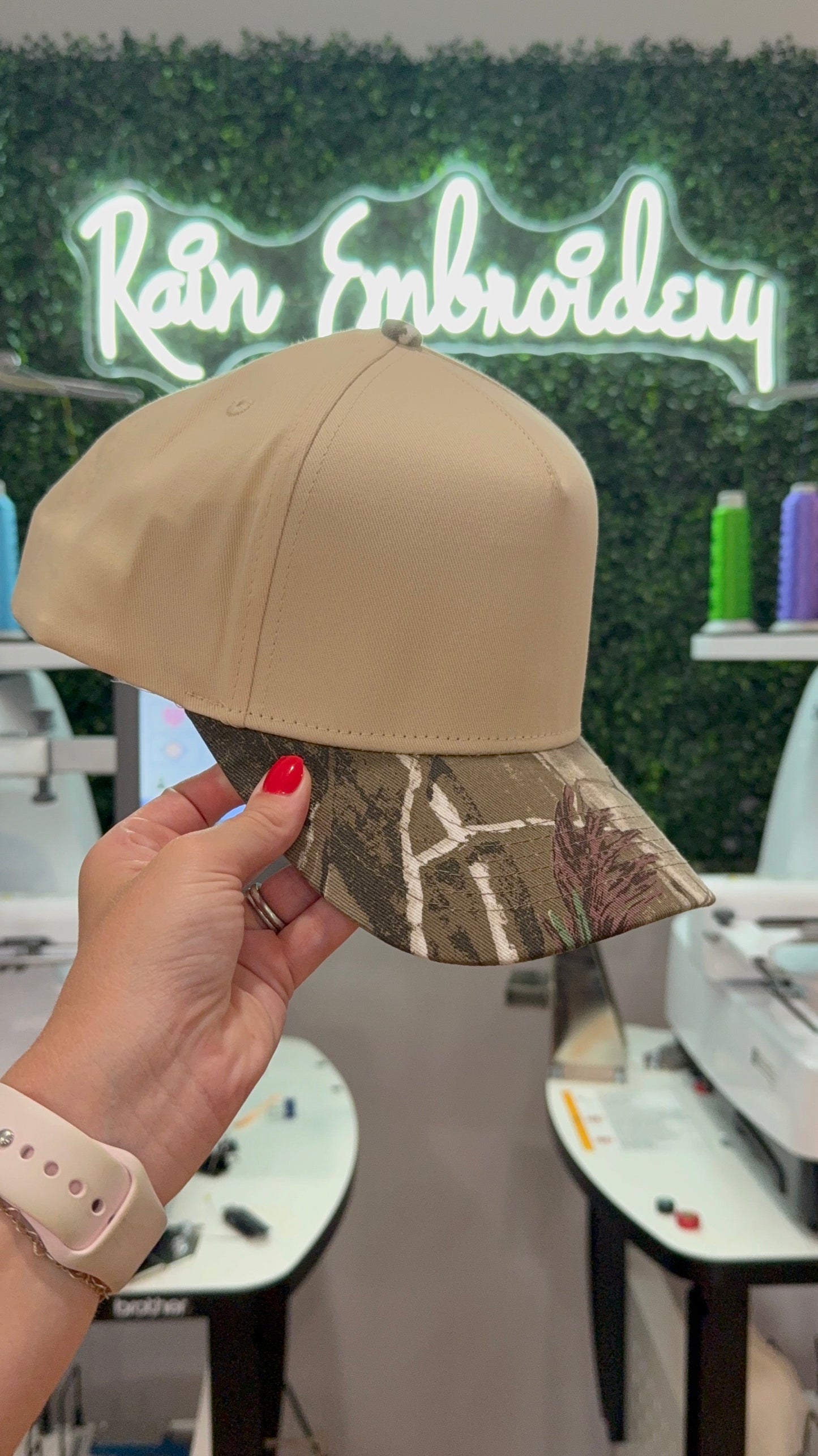 Camo Bill Trucker Hat