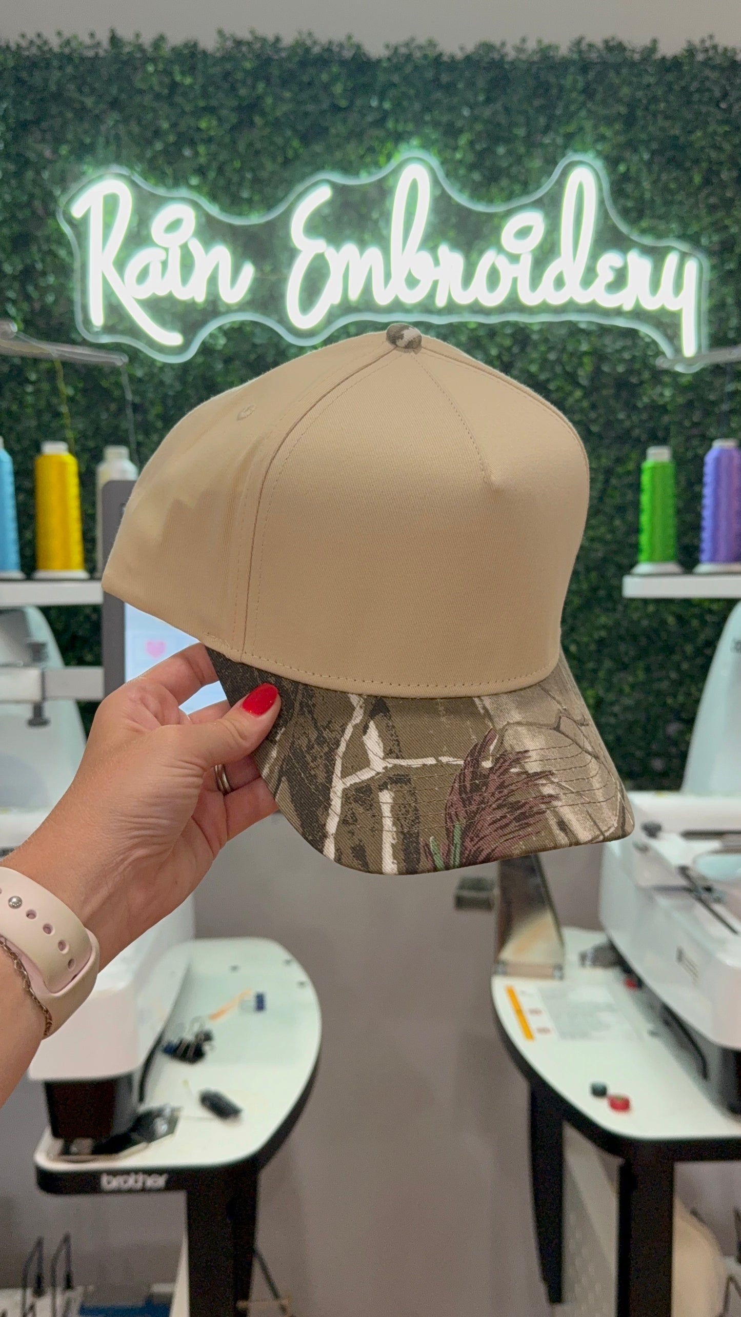 Camo Bill Trucker Hat