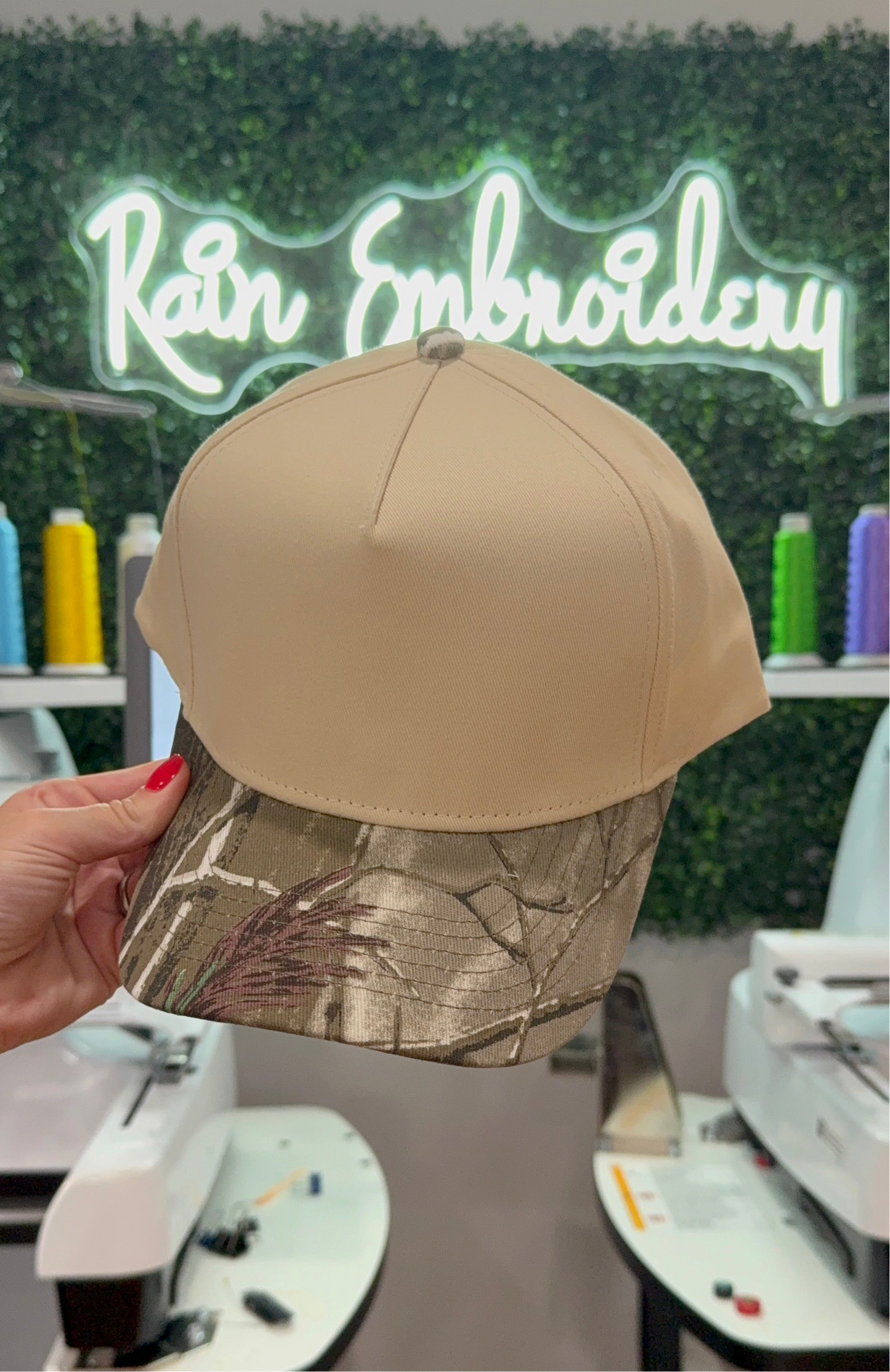 Camo Bill Trucker Hat