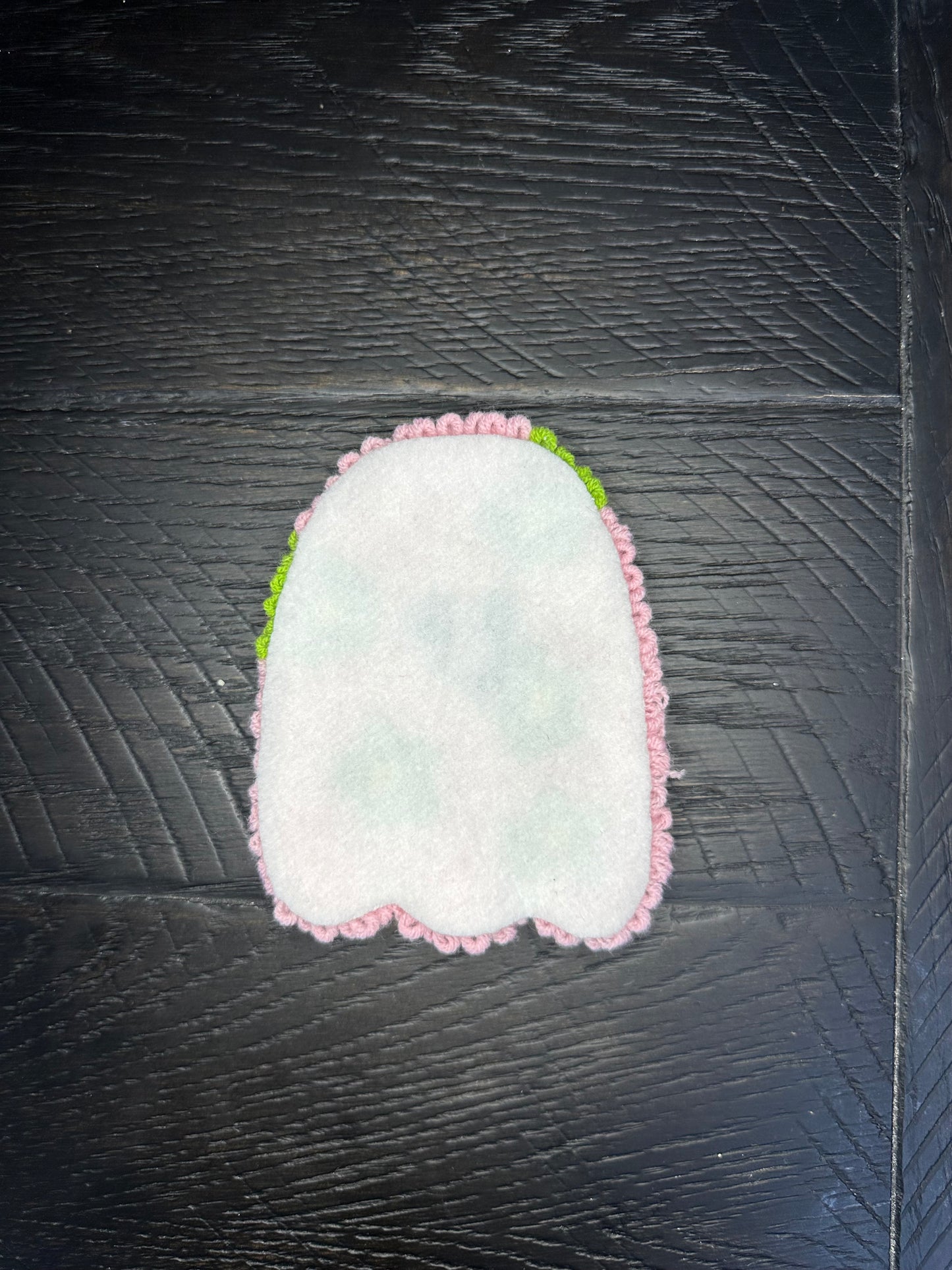 Flower Ghost Tufted Coaster