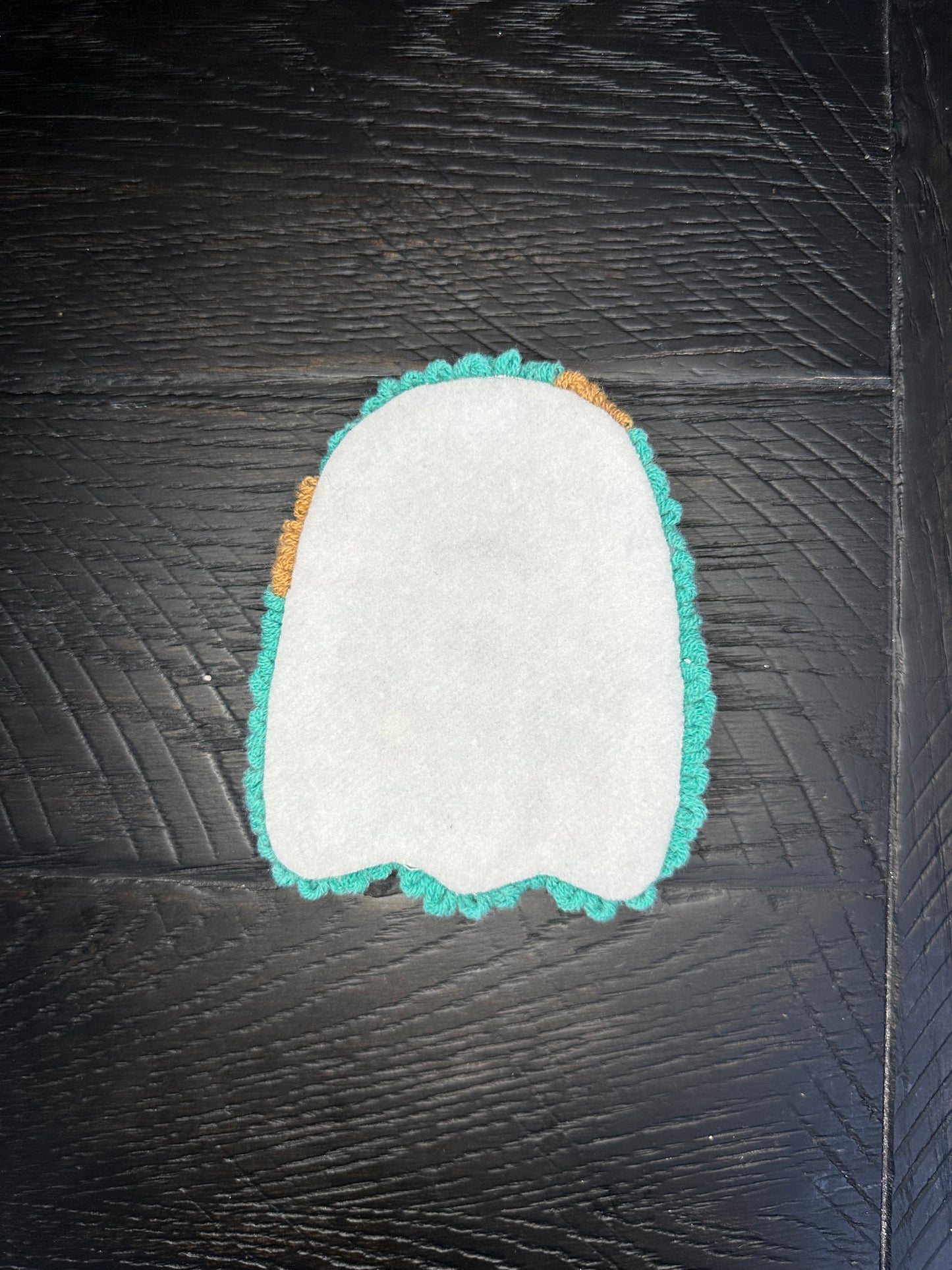 Flower Ghost Tufted Coaster