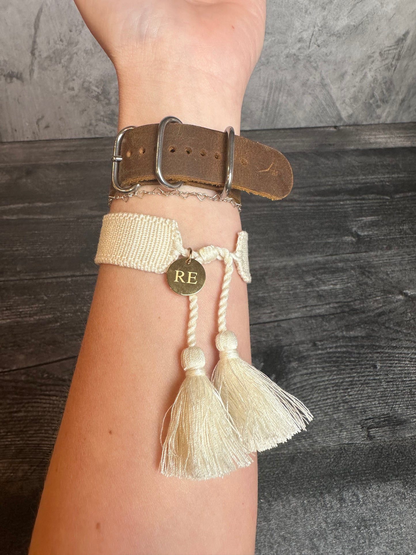 Summer Embroidered Bracelet