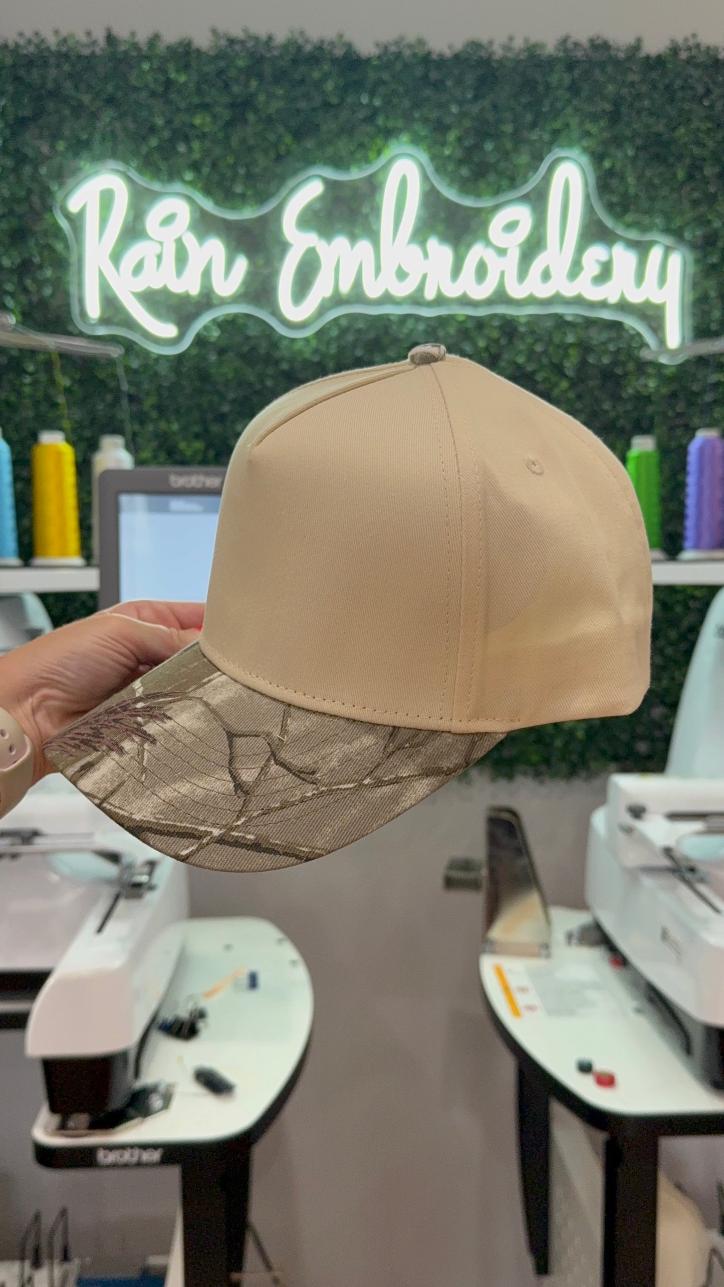 Camo Bill Trucker Hat