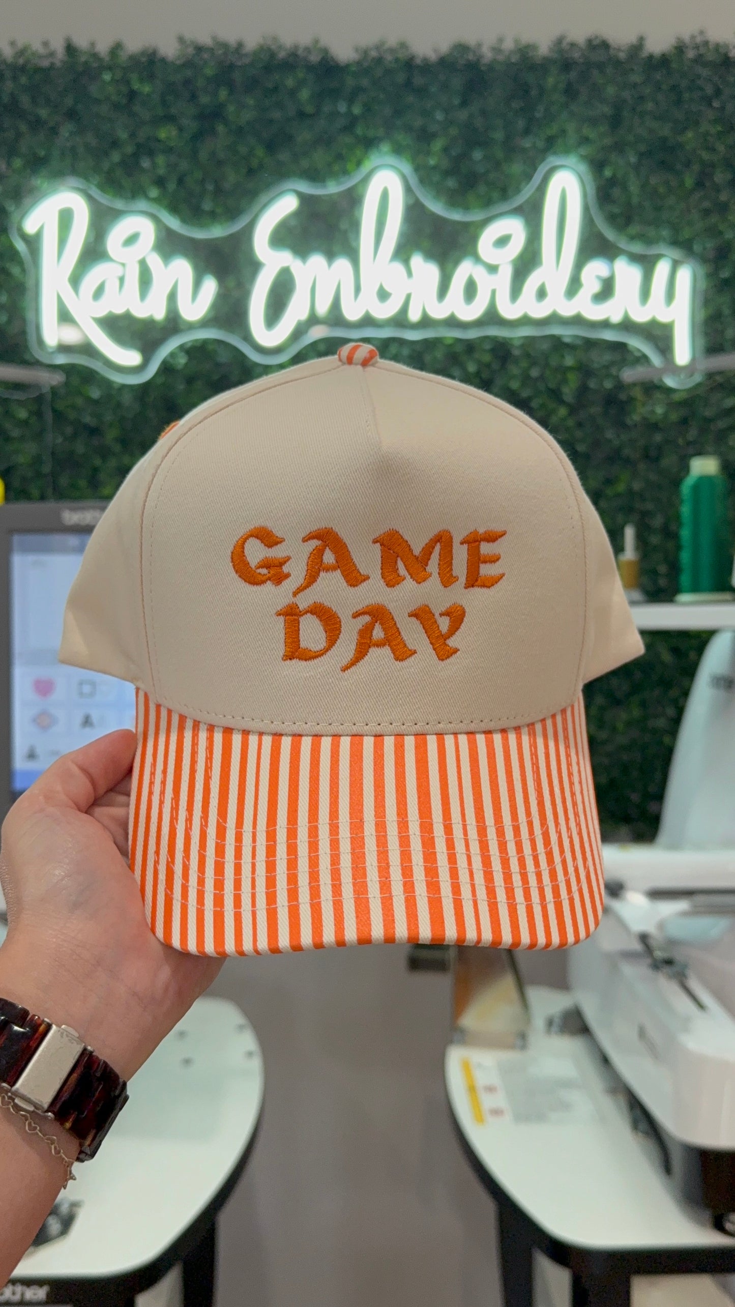 GAME DAY Embroidered Hat
