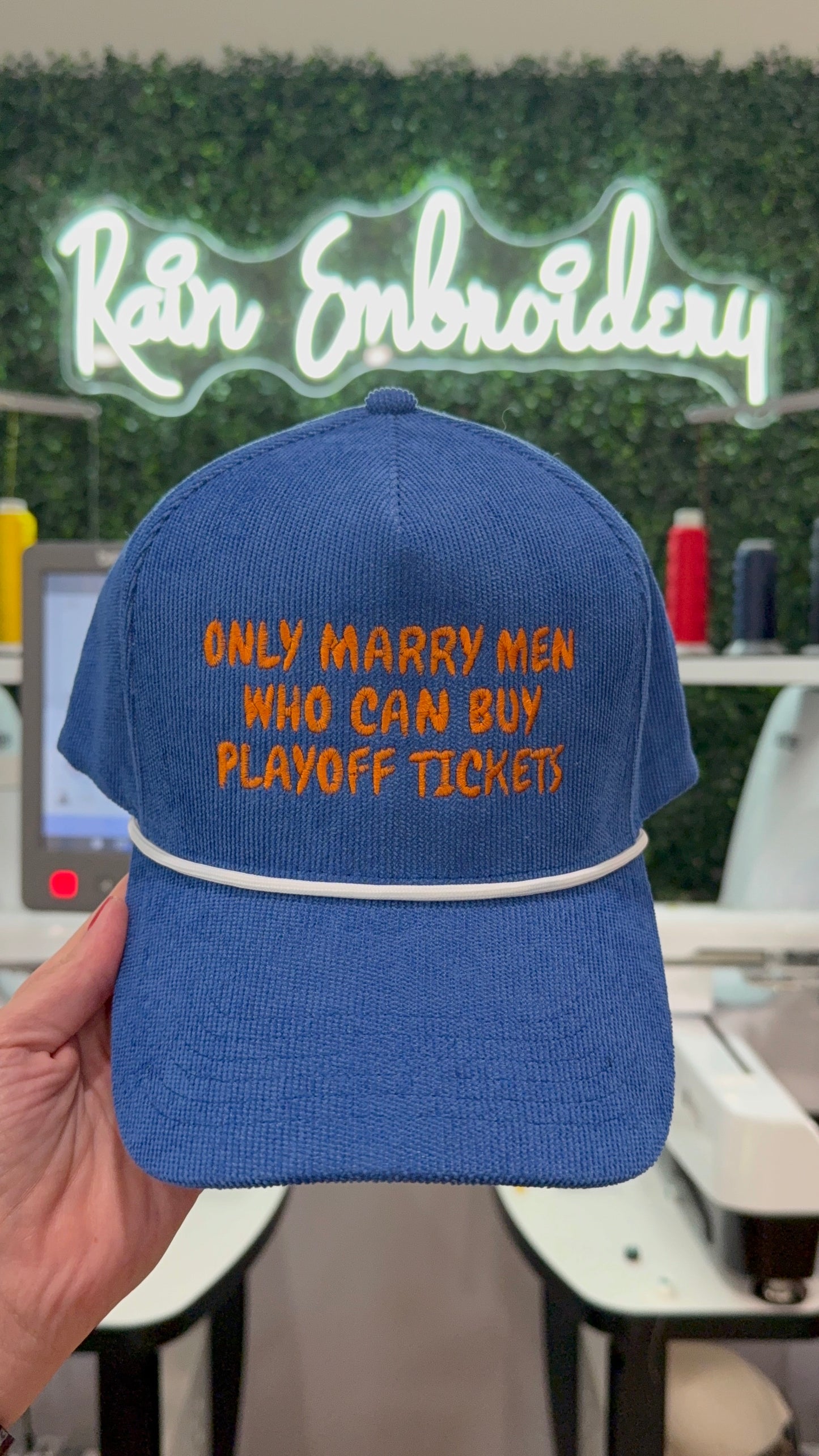 Marry Men / Playoff Tickets Embroidered Hat