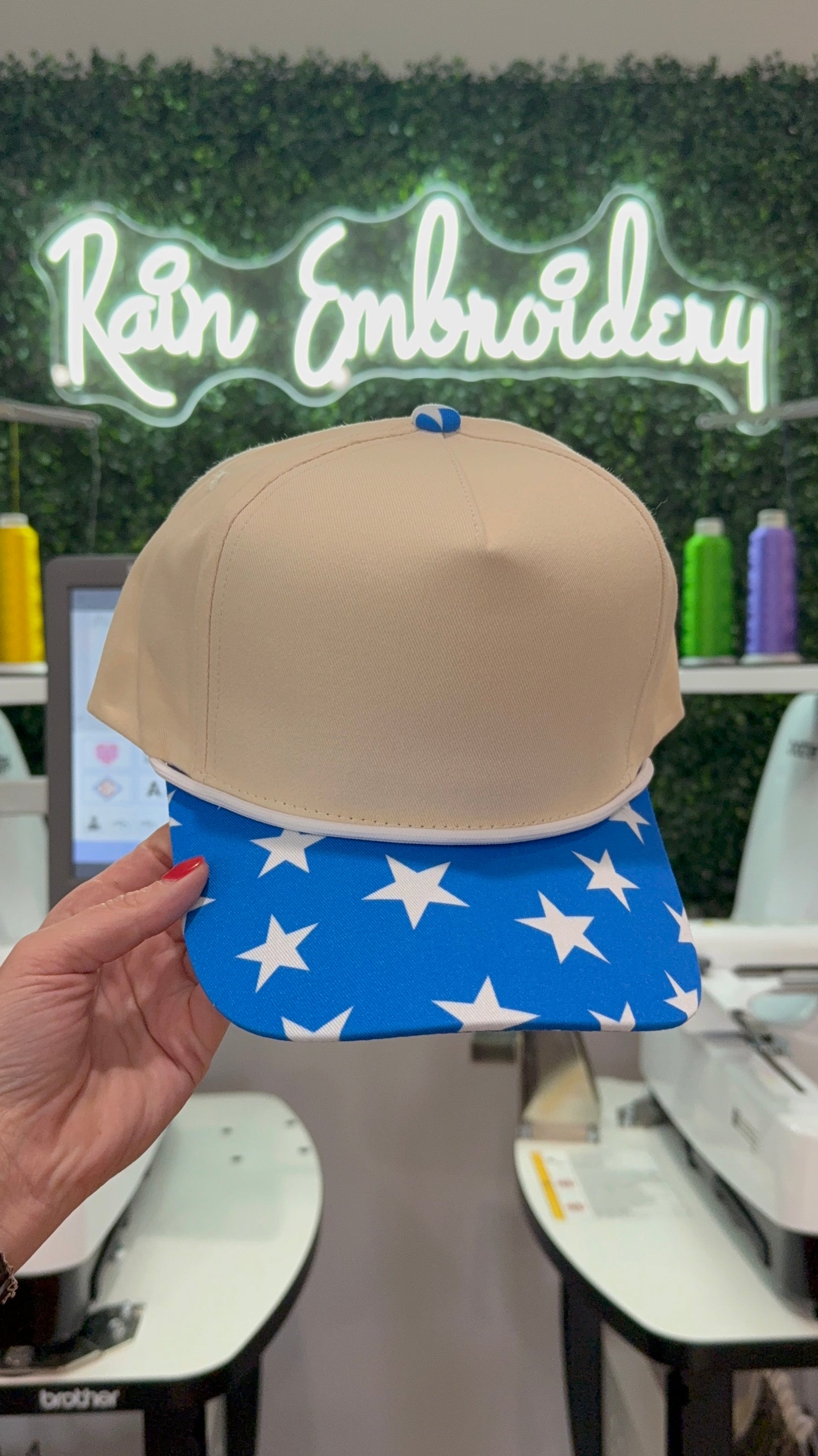 Star Bill Trucker Hat (blanks)