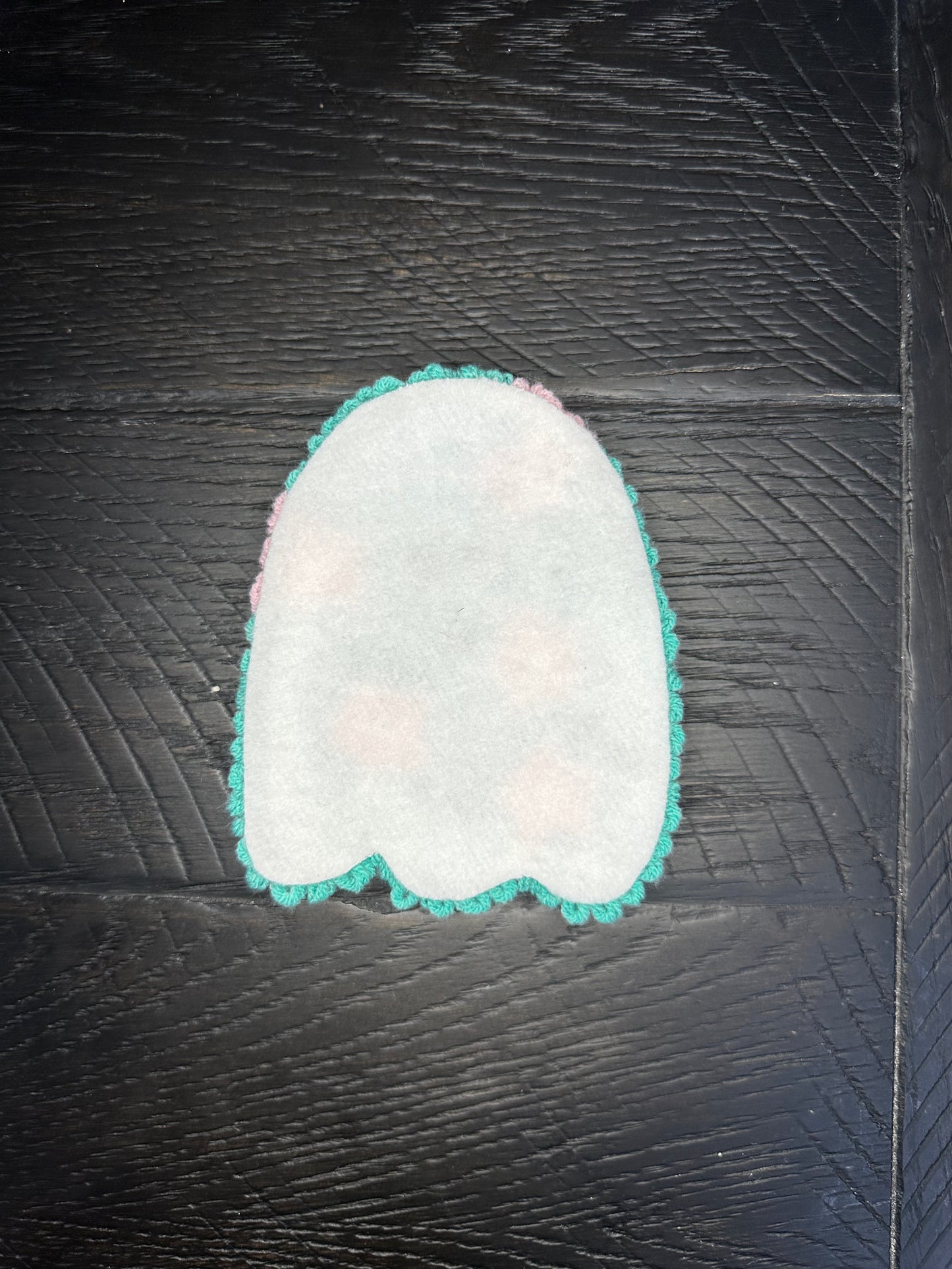 Flower Ghost Tufted Coaster