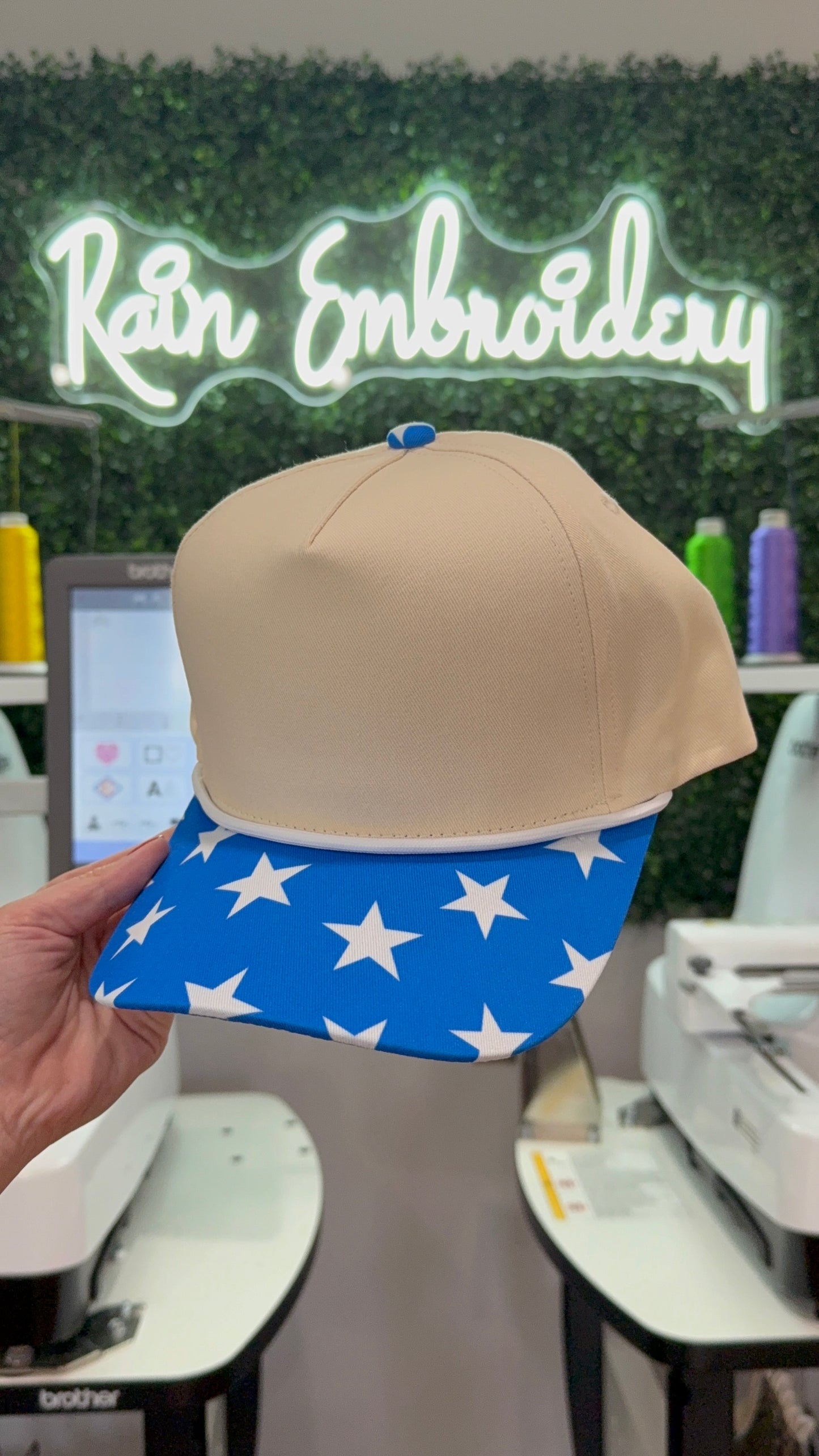 Star Bill Trucker Hat (blanks)