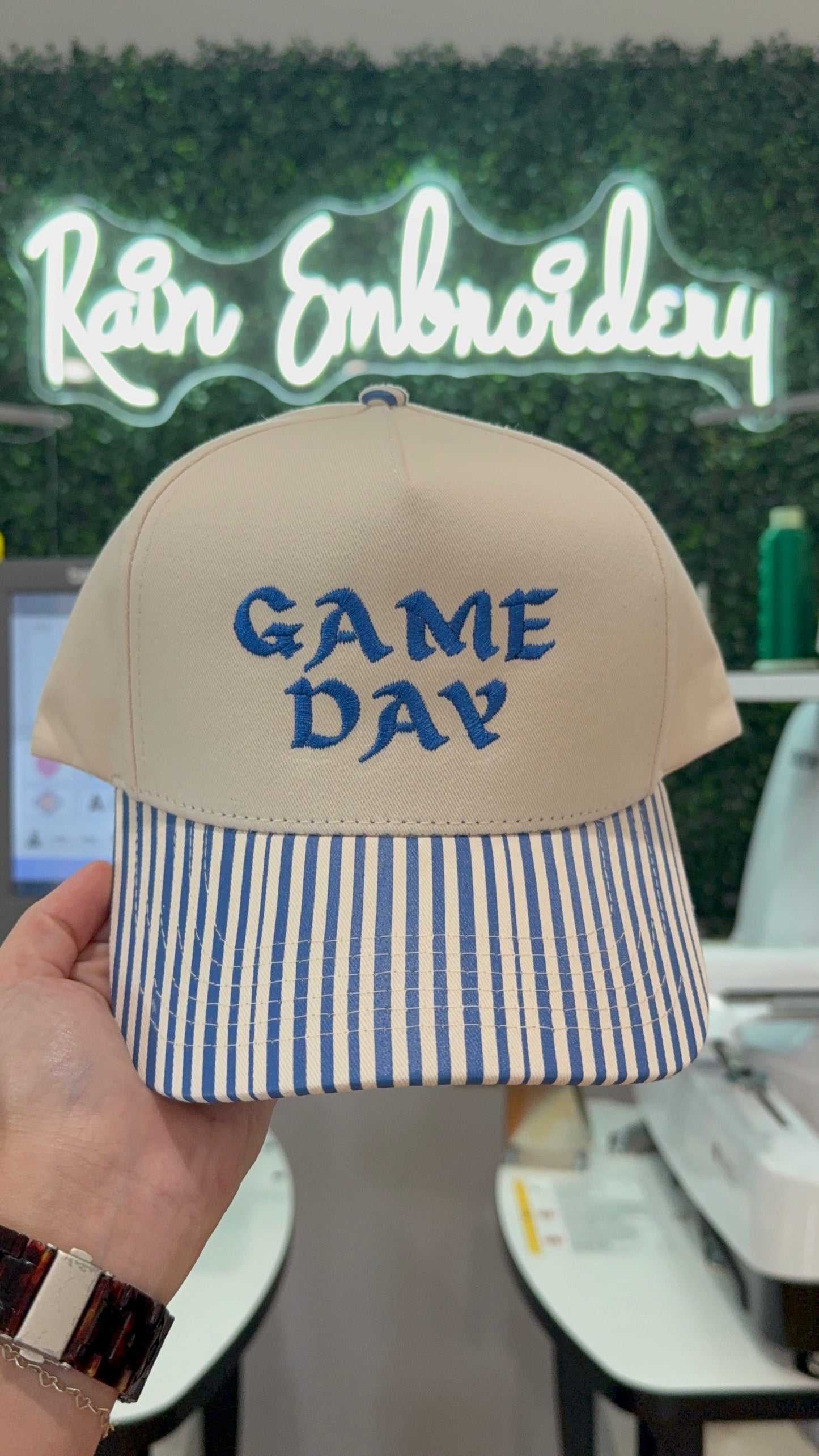 GAME DAY Embroidered Hat