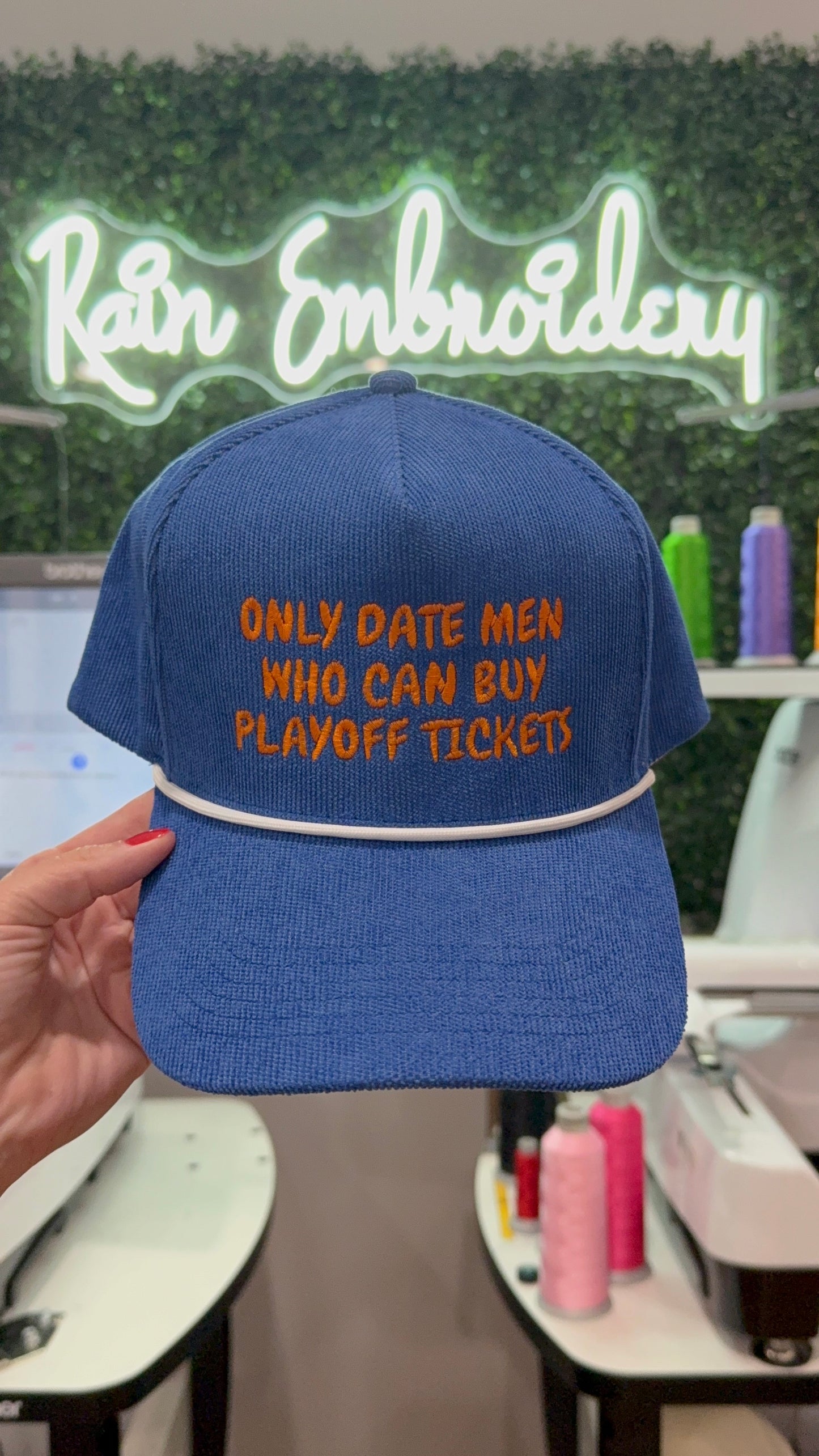 Playoff Tickets Embroidered Hat