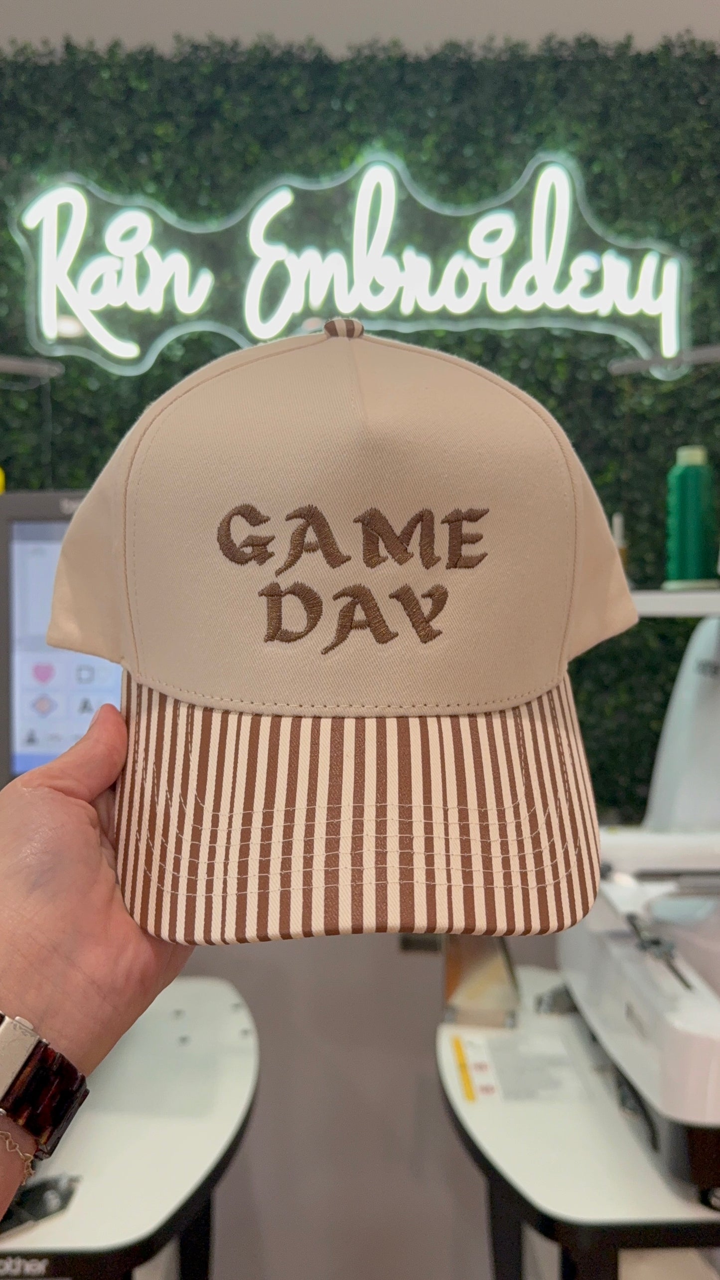 GAME DAY Embroidered Hat
