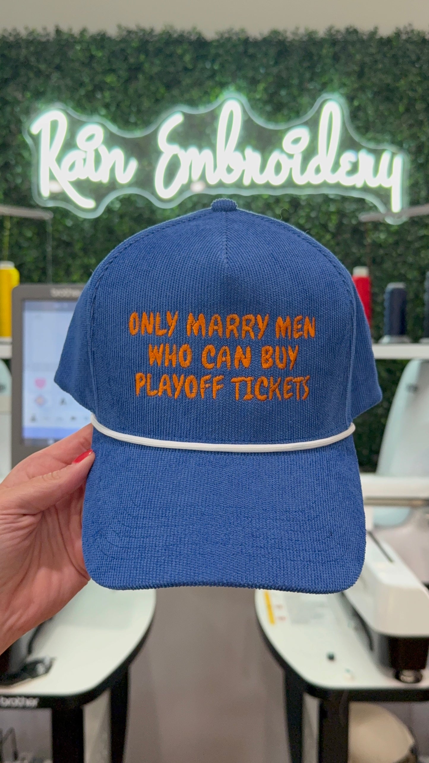 Marry Men / Playoff Tickets Embroidered Hat