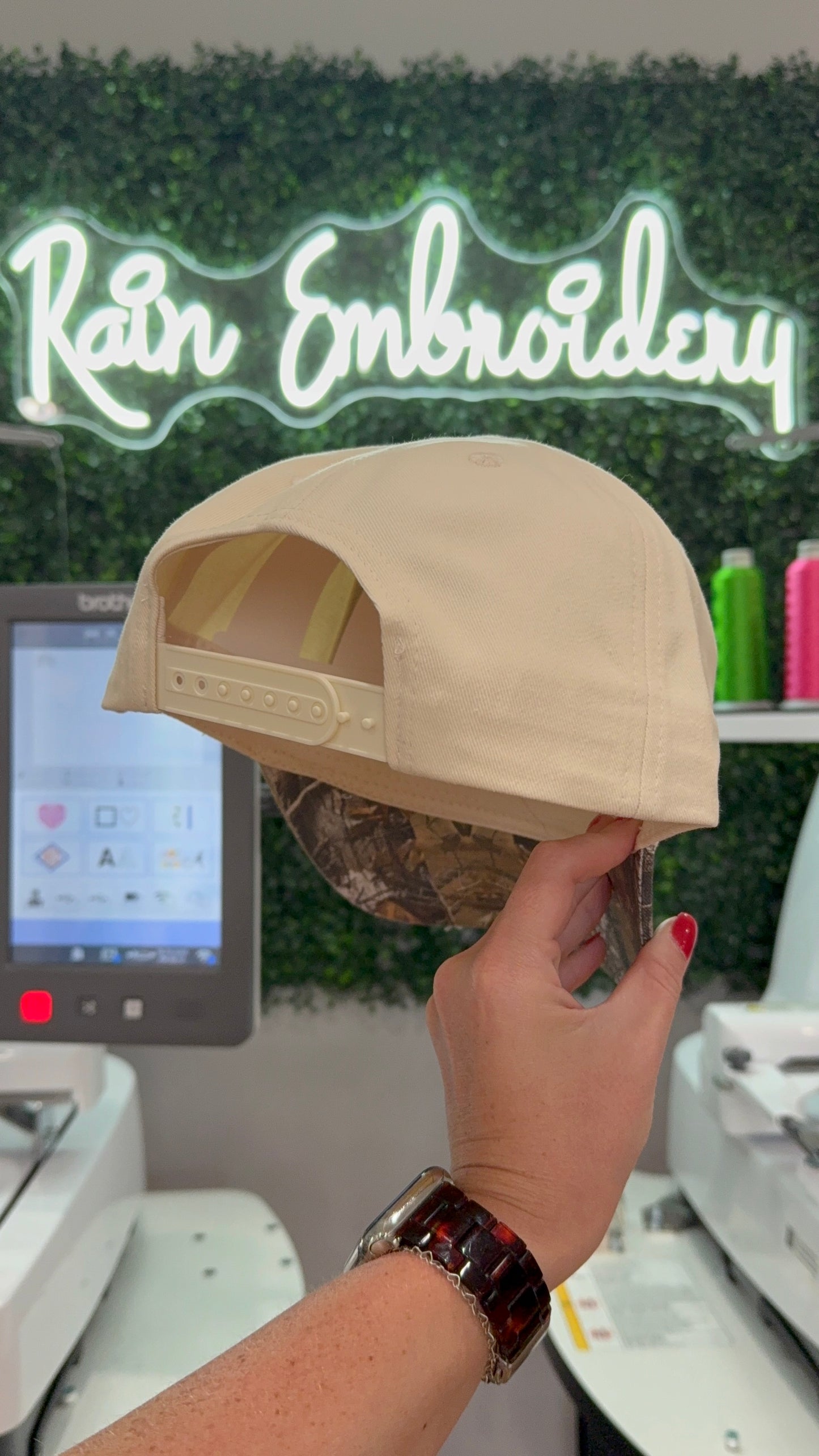 NEW! Camo Bill Trucker Hat