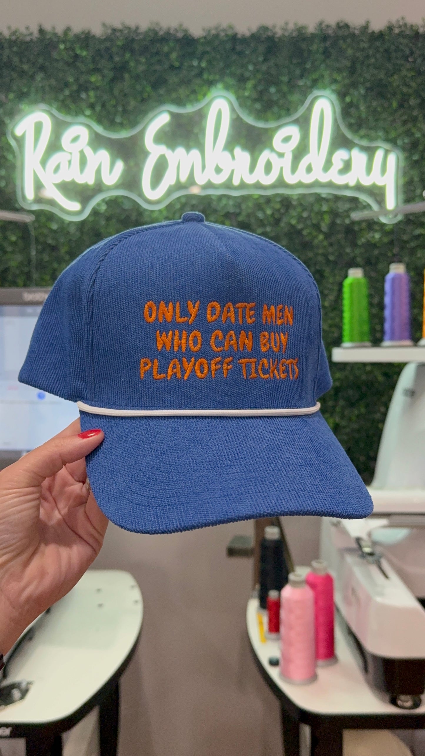 Playoff Tickets Embroidered Hat