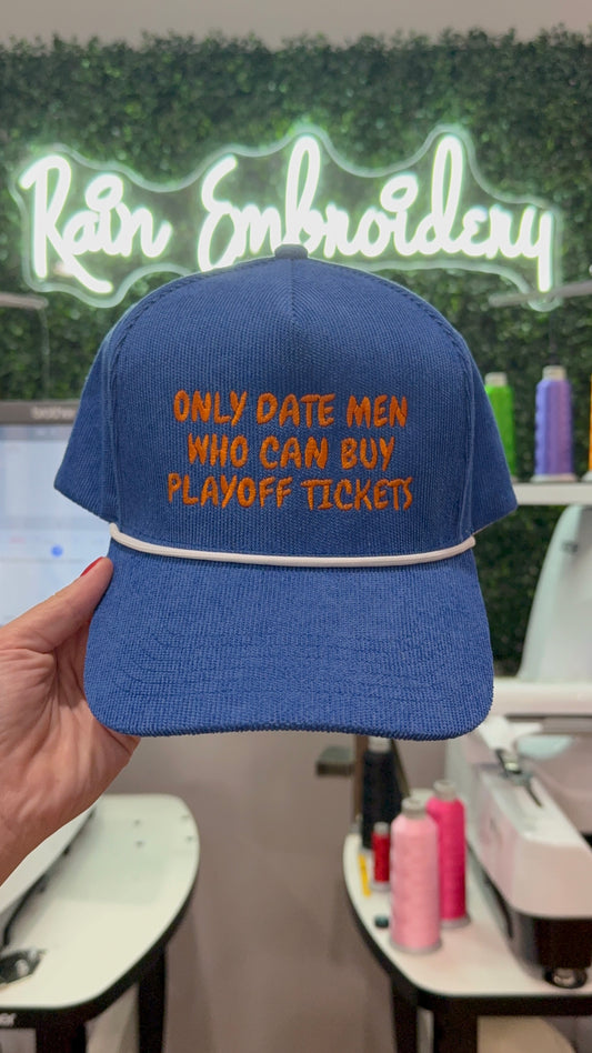 Playoff Tickets Embroidered Hat