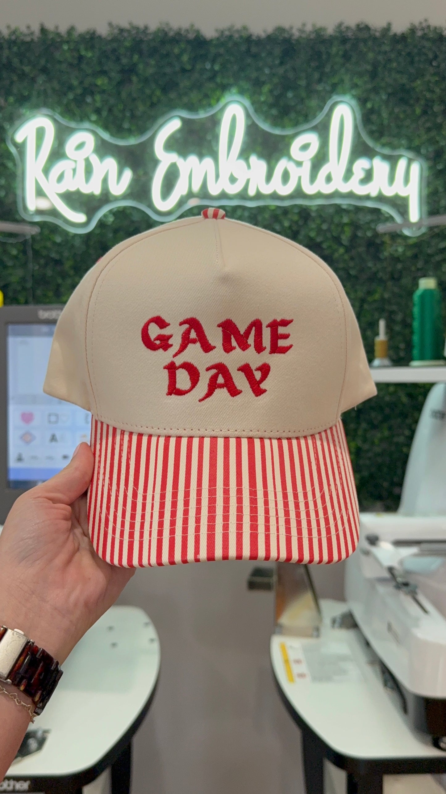 GAME DAY Embroidered Hat