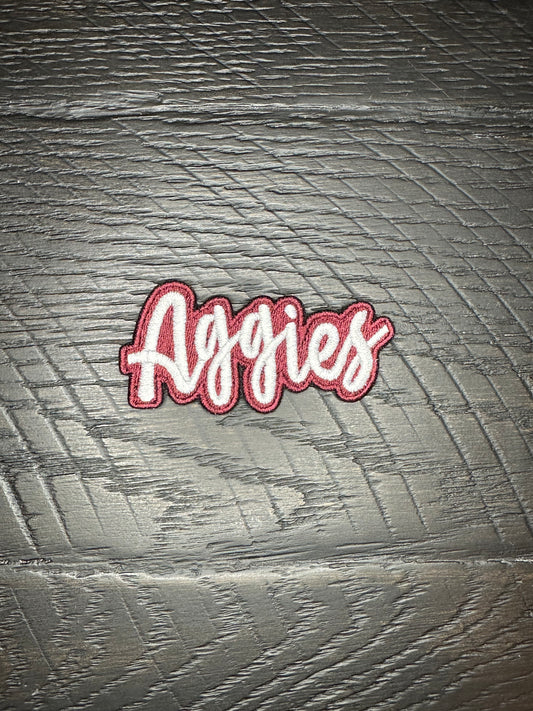 Aggies Embroidered Patch