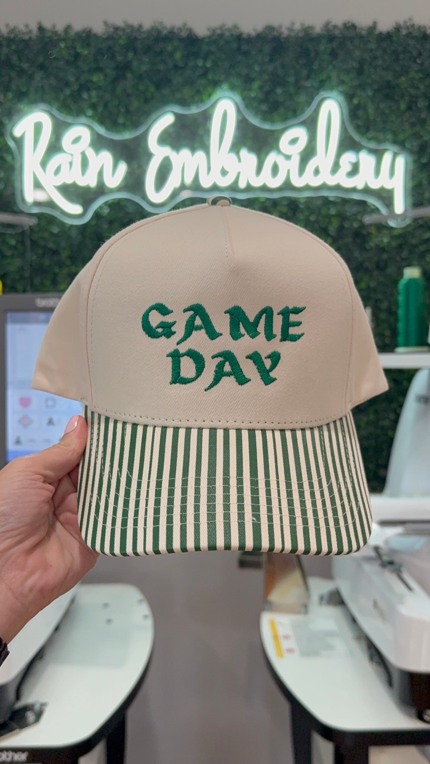 GAME DAY Embroidered Hat