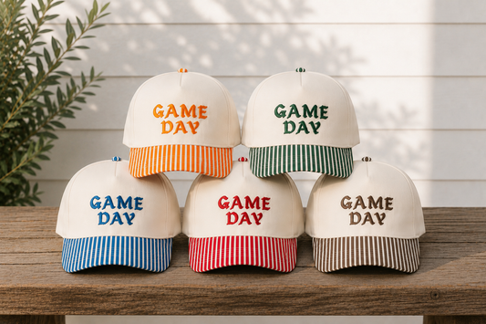 GAME DAY Embroidered Hat