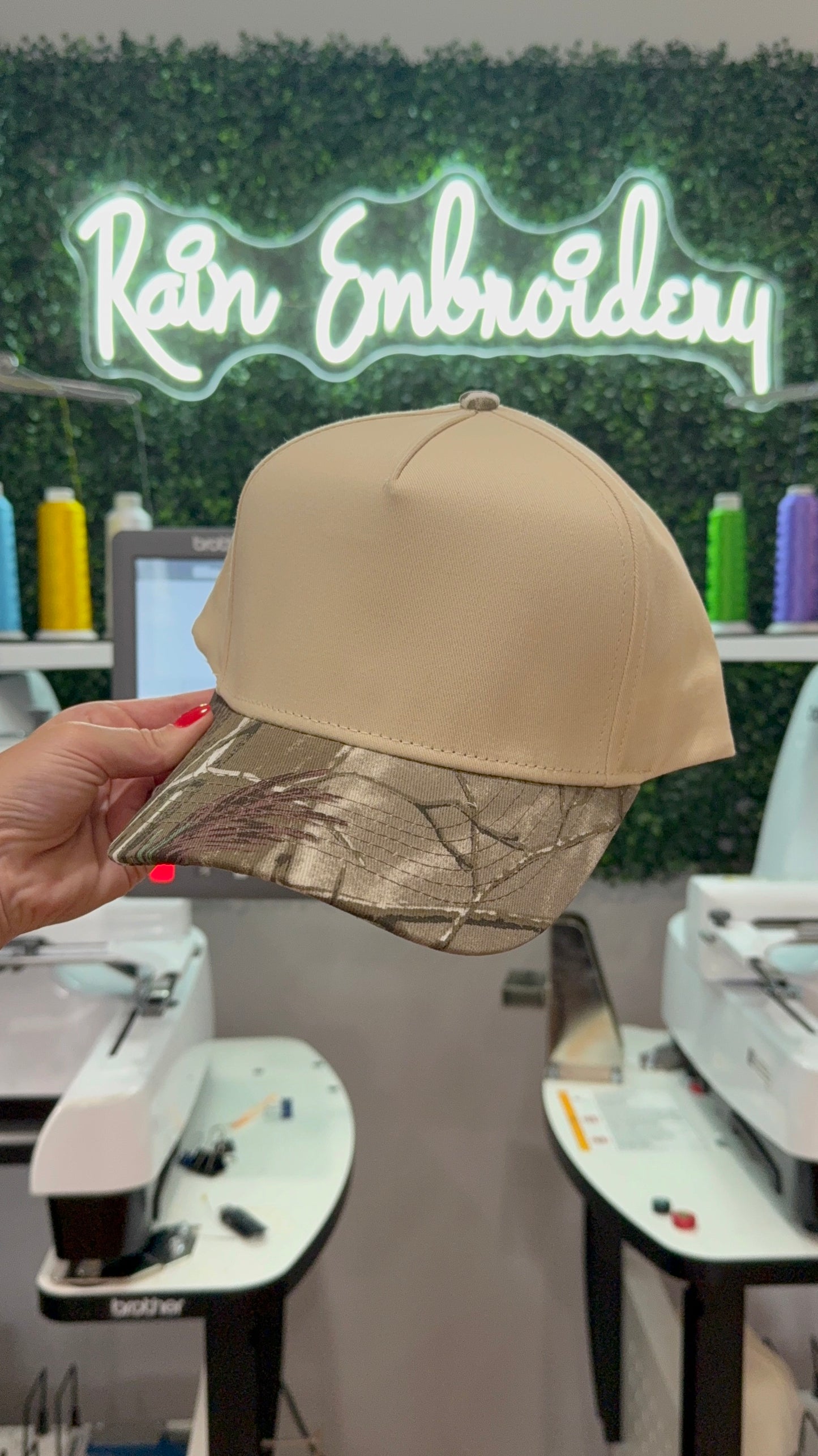 Camo Bill Trucker Hat