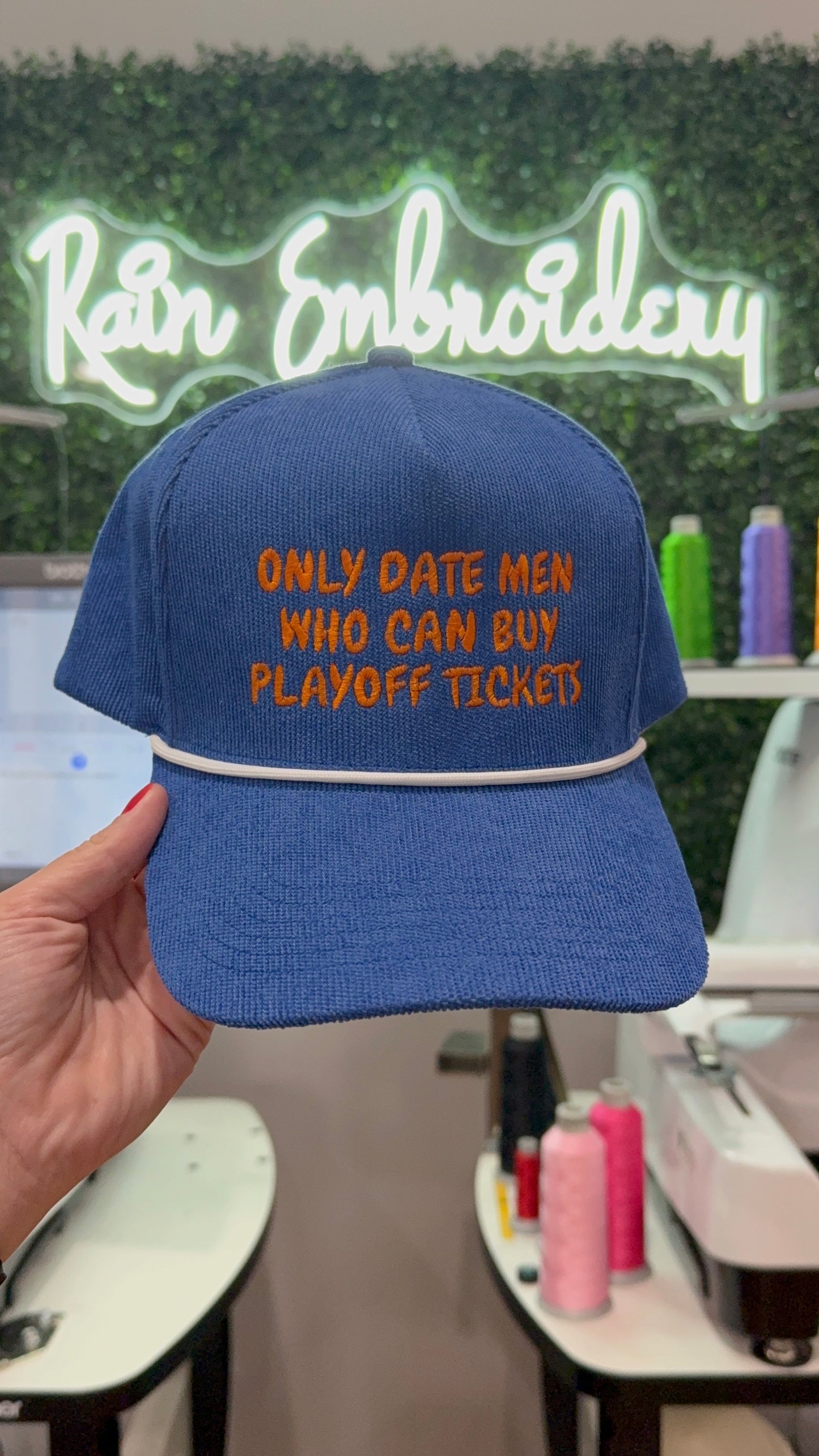 Playoff Tickets Embroidered Hat