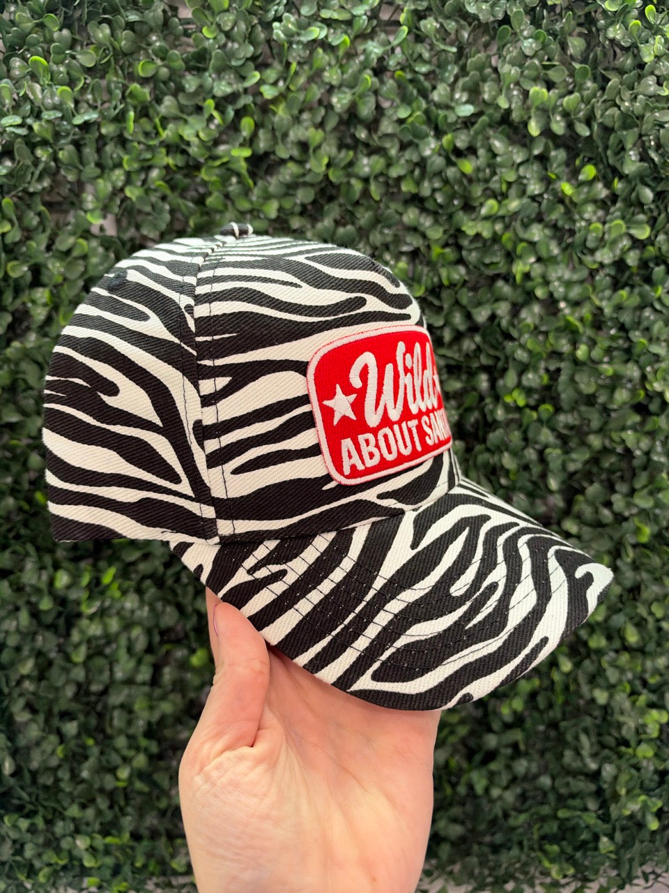 *Wild* about Santa / Zebra Hat