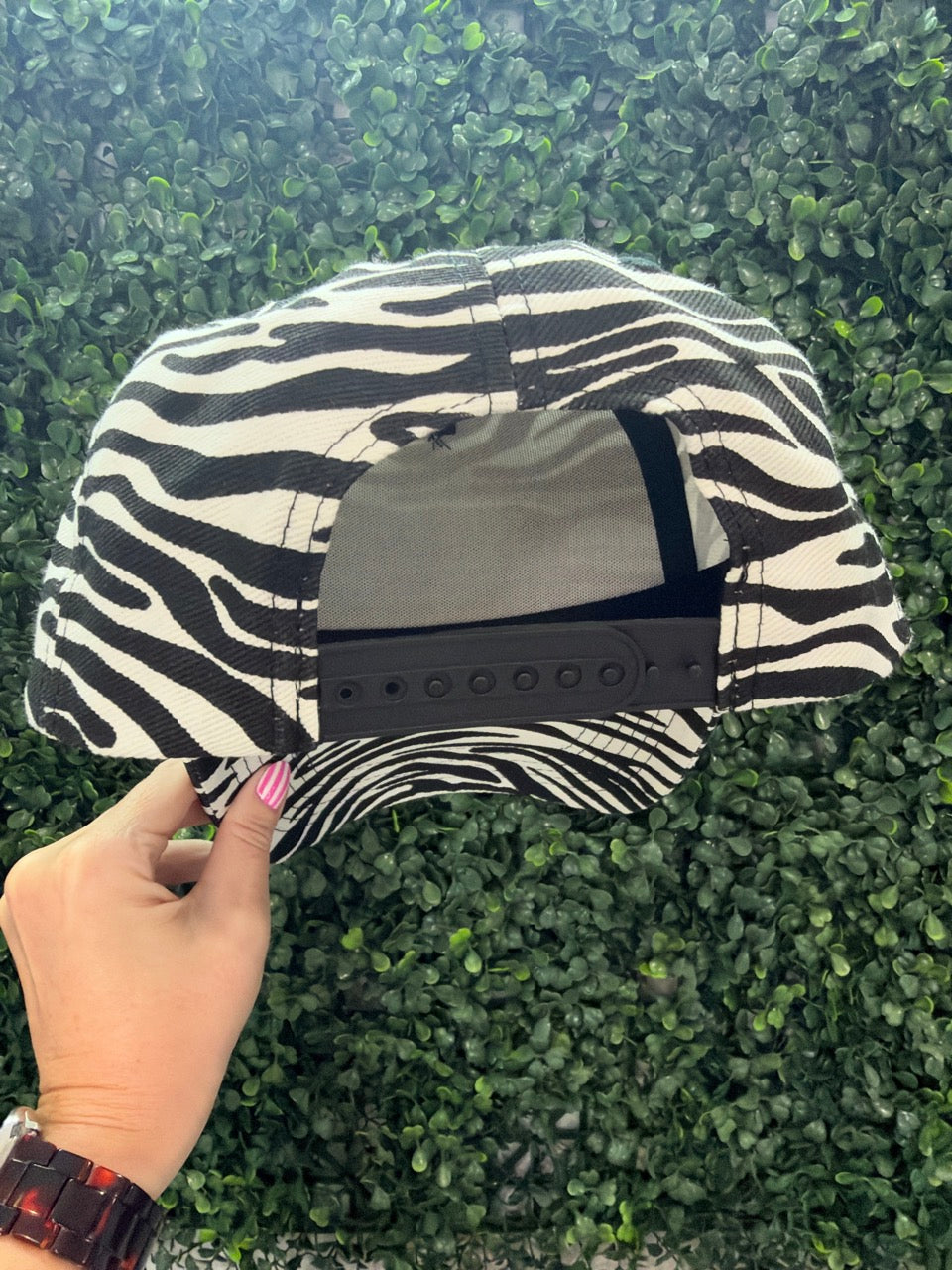 *Wild* about Santa / Zebra Hat