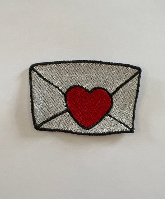 Love Letter Embroidered Patch, Girls Patch, Funny Patch, Backpack Patch, Sew On, Iron On, Jacket Patch