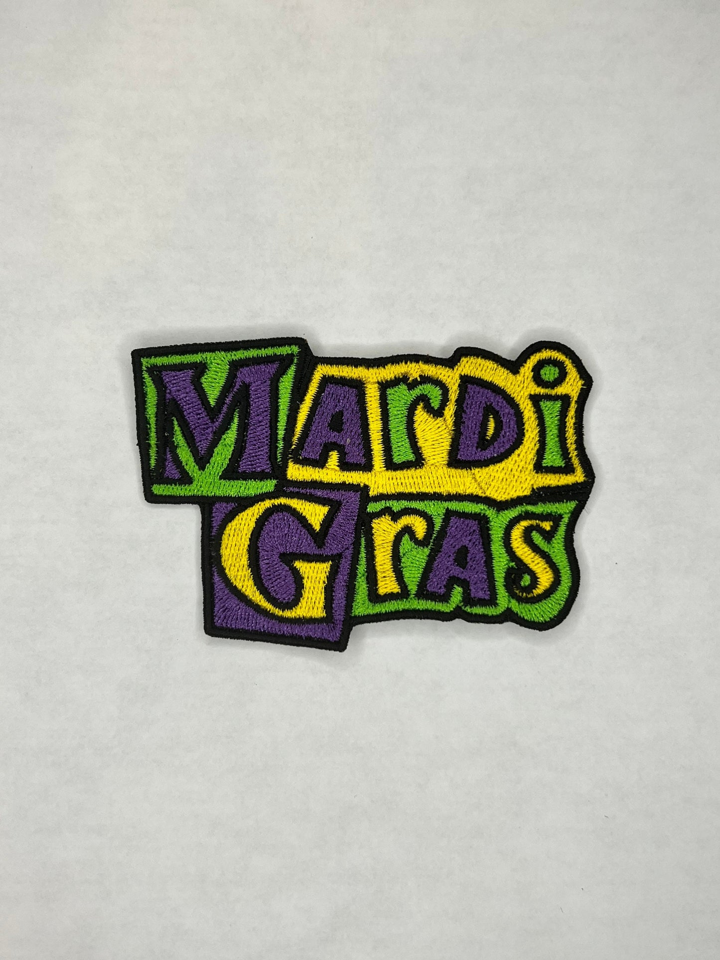 Mardi Gras Embroidered Patch / Iron On Patch / Sew On Patch / Louisiana Patch / Jester / Backpack Patch / Jacket Patch / Fat Tuesday